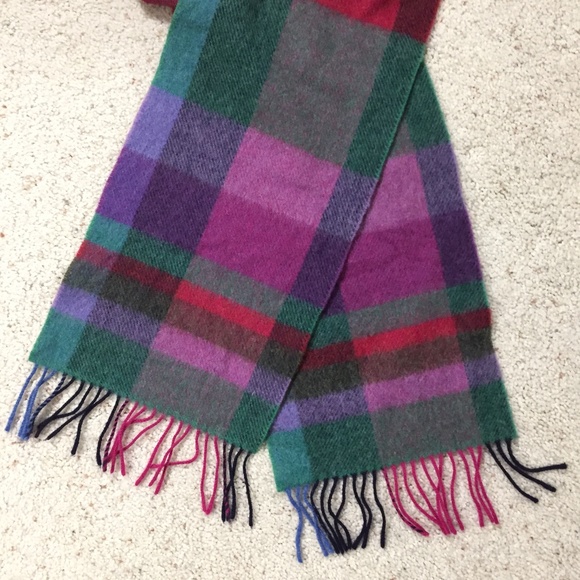 100% Lambswool Scarf John Hanly Woven in Ireland - Picture 3 of 7
